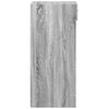 vidaXL Buffet sonoma gris 30x42,5x93 cm bois d'ing&eacute;nierie