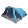 vidaXL Tente de cabine familiale 6 personnes bleu imperm&eacute;able