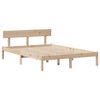 vidaXL Cadre de lit sans matelas 120x190 cm bois de pin massif