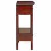 vidaXL Table console Marron 50 x 29,5 x 76 cm Bois de Mahogany Massif