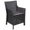vidaXL Fauteuil Anthracite PP