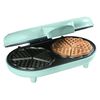 Bestron Gaufrier en forme de c&oelig;ur double ADWM1000M 1000 W Menthe