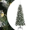 vidaXL Sapin de No&euml;l artificiel Vert 180 cm PVC, plastique et acier