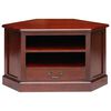 vidaXL MeubleTVd'Angle Marron 79 x 40 x 46 cm Bois de Mahogany Massif