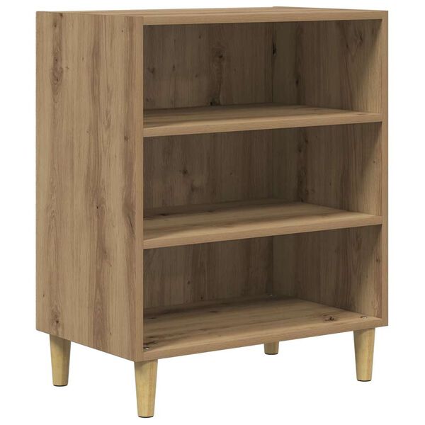 vidaXL Buffet ch&ecirc;ne artisanal 57x35x75 cm bois d'ing&eacute;nierie