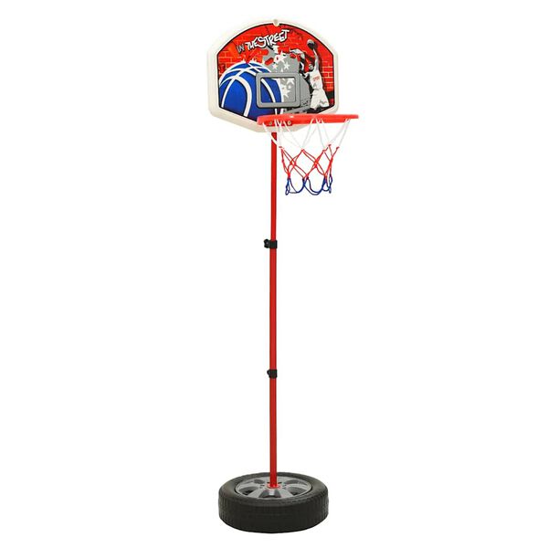 vidaXL Ensemble de basket r&eacute;glable pour enfants 120 cm
