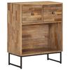 vidaXL Buffet Bois de teck recyclé 60x30x75 cm