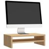 vidaXL Support de moniteur Chêne sonoma 42x24x13 cm Bois d’ingénierie