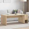 vidaXL Table basse Ch&ecirc;ne Sonoma 101,5 x 50 x 37 cm Bois d'ing&eacute;nierie