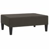 vidaXL Repose-pied Gris fonc&eacute; 78x56x32 cm Velours