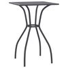 vidaXL Table de jardin anthracite 50x50x72 cm treillis d'acier