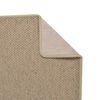 vidaXL Tapis de couloir aspect sisal sable 80x250 cm
