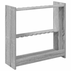 vidaXL Support de queue de billard Bois d'ing&eacute;nierie 60 x 20 x 57 cm