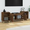 vidaXL Meuble TV Ch&ecirc;ne marron 160x35x55 cm Bois d'ing&eacute;nierie