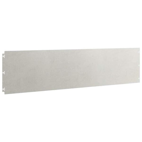 vidaXL Bordures de pelouse 10 pcs 25x103 cm acier inoxydable