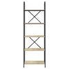 vidaXL &Eacute;tag&egrave;re Ch&ecirc;ne Sonoma 60 x 30 x 183 cm Bois d'ing&eacute;nierie