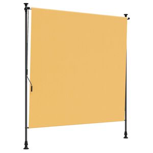 vidaXL Store Roulant Ext&eacute;rieur Sable 100 x 270 cm
