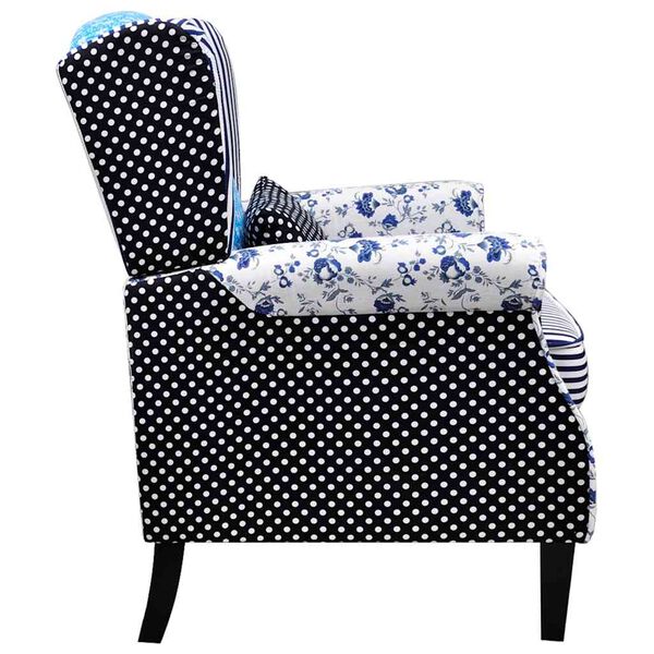 vidaXL Fauteuil avec design de patchwork Tissu
