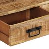 vidaXL Meuble TV 120x30x45 cm Bois massif de manguier