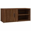 vidaXL Meubles TV 2 pcs Ch&ecirc;ne marron 80x31,5x36 cm Bois d'ing&eacute;nierie