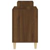 vidaXL Meuble TV Ch&ecirc;ne marron 160x35x55 cm Bois d'ing&eacute;nierie
