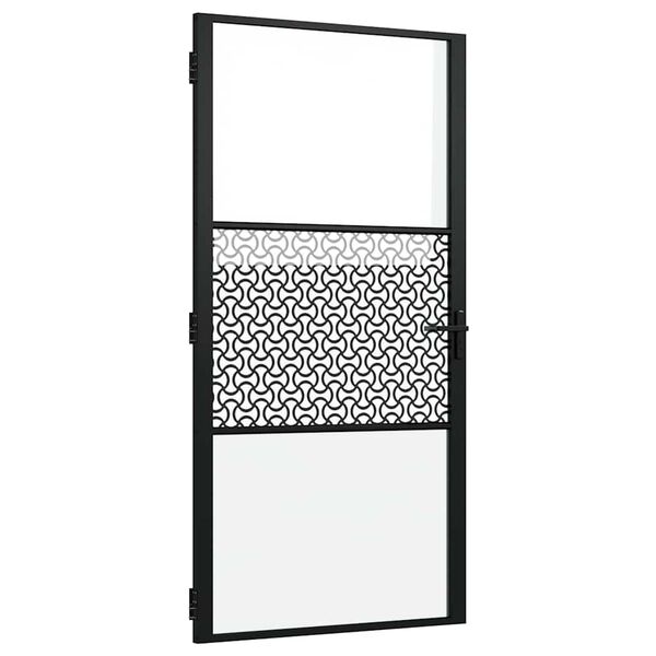 vidaXL Porte intérieure Noir 102.5 x 201.5 cm