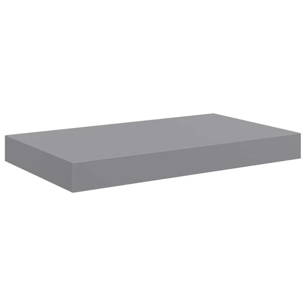 vidaXL &Eacute;tag&egrave;re murale flottante gris 40x23x3,8 cm MDF
