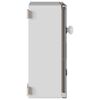 vidaXL Armoire de contr&ocirc;le Gris 30 x 19,5 x 40 cm Plastic ABS