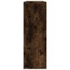 vidaXL Étagère murale chêne fumé 104x20x58,5 cm bois d'ingénierie