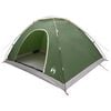 vidaXL Tente de camping avec toit avec &eacute;vent Vert 335 x 275 x 180 cm