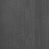 vidaXL Buffet HAMAR Gris foncé 90x40x80 cm Bois massif de pin