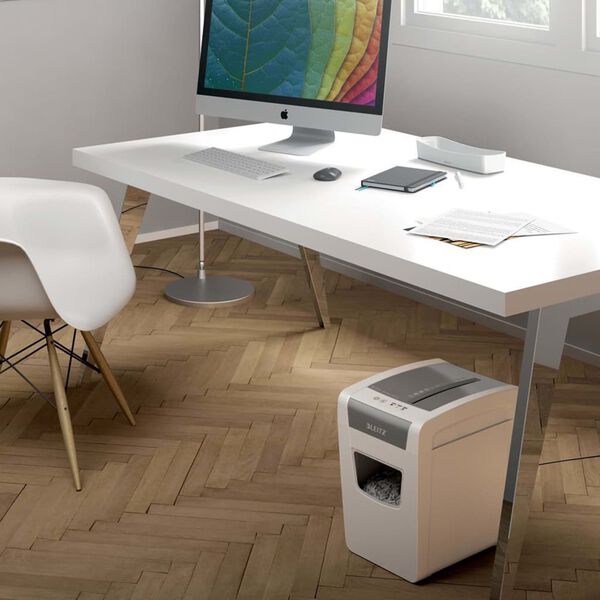 Leitz D&eacute;chiqueteuse de papier IQ Slim Home Office P4