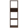 vidaXL Biblioth&egrave;que ch&ecirc;ne marron 34x31x112 cm bois d'ing&eacute;nierie