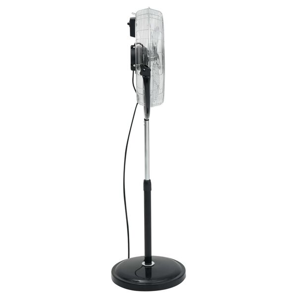 vidaXL Ventilateur sur pied avec t&ecirc;te inclinable 3 vitesses 45 cm 100W