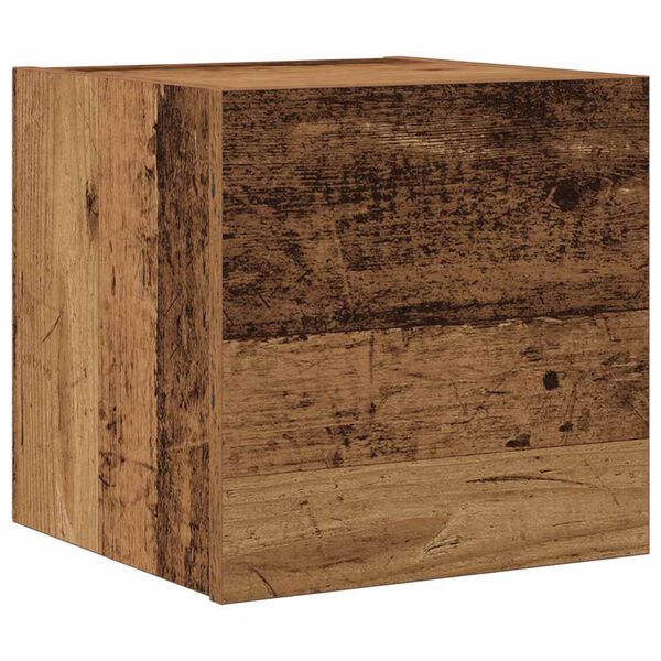 vidaXL Ensemble de meuble TV mural 7 pcs vieux bois bois d'ingénierie