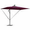 vidaXL Parasol Bordeaux 294 x 200 x 270 cm Polyester et Aluminium