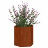 vidaXL Jardini&egrave;re Rouill&eacute; 40x40x45 cm Acier corten