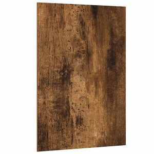 vidaXL Panneaux d&eacute;coratifs 12 pc Ch&ecirc;ne fum&eacute; 15 x 21 x 0,27 cm