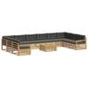 vidaXL Ensembles de canap&eacute;s 11 pc