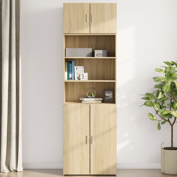 vidaXL Armoire murale chêne sonoma 70x42,5x40 cm bois d'ingénierie