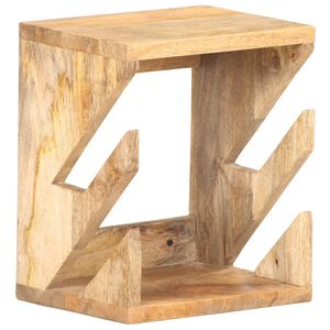 vidaXL Support mural de planche &agrave; roulettes 25x20x30 cm Bois manguier