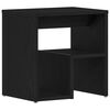 vidaXL Cabinet de chevet Ch&ecirc;ne noir 40 x 30 x 40 cm Bois d'ing&eacute;nierie