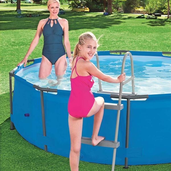 Bestway &Eacute;chelle de piscine &agrave; 2 marches Flowclear 84 cm 58430
