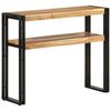 vidaXL Table console 90x30x75 cm Bois d'acacia massif