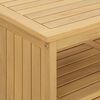 vidaXL Table console de jardin 80x35x75 cm bois massif d'acacia