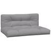 vidaXL Canap&eacute;s centraux palette de jardin 2pcs et coussins bois acacia