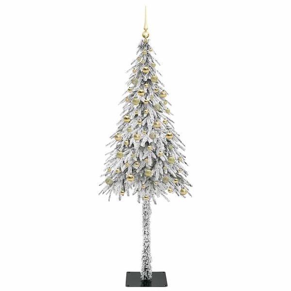 vidaXL Sapin de No&euml;l avec 300 LED Blanc 210 cm PE et Acier