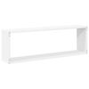 vidaXL &Eacute;tag&egrave;res cube murales 6 pcs Blanc/ch&ecirc;ne 80x15x26,5 cm