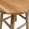 vidaXL Tabouret de Jardin Naturel &Oslash; 38 x 42 cm Bambou