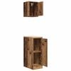 vidaXL Armoires de garage 2 pcs vieux bois bois d'ing&eacute;nierie
